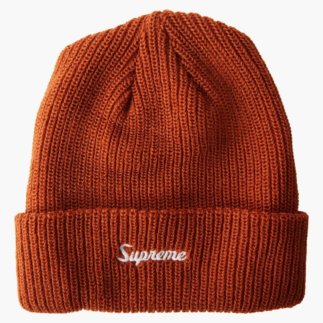 Supreme Loose Gauge Beanie (fw18) Rust