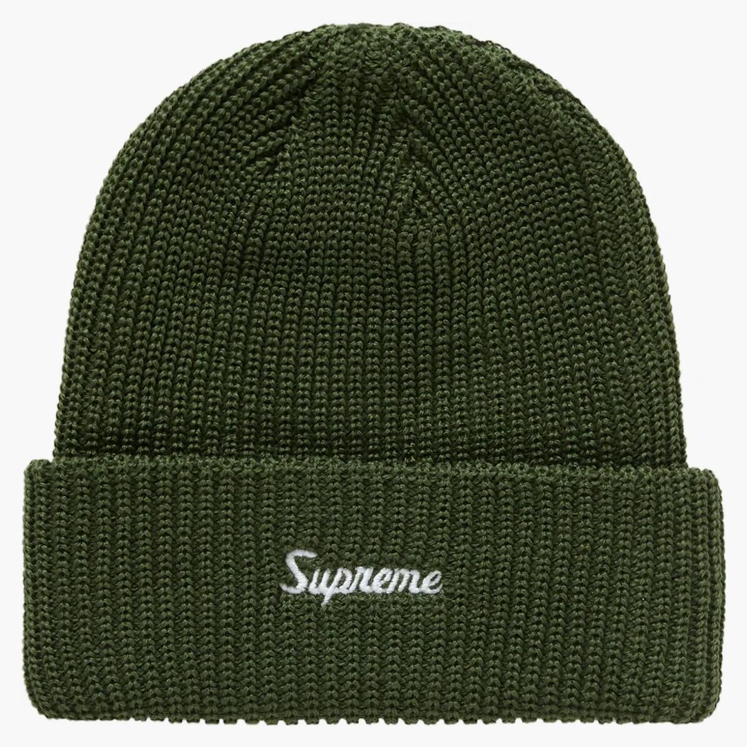 Supreme Loose Gauge Beanie (fw24) Green