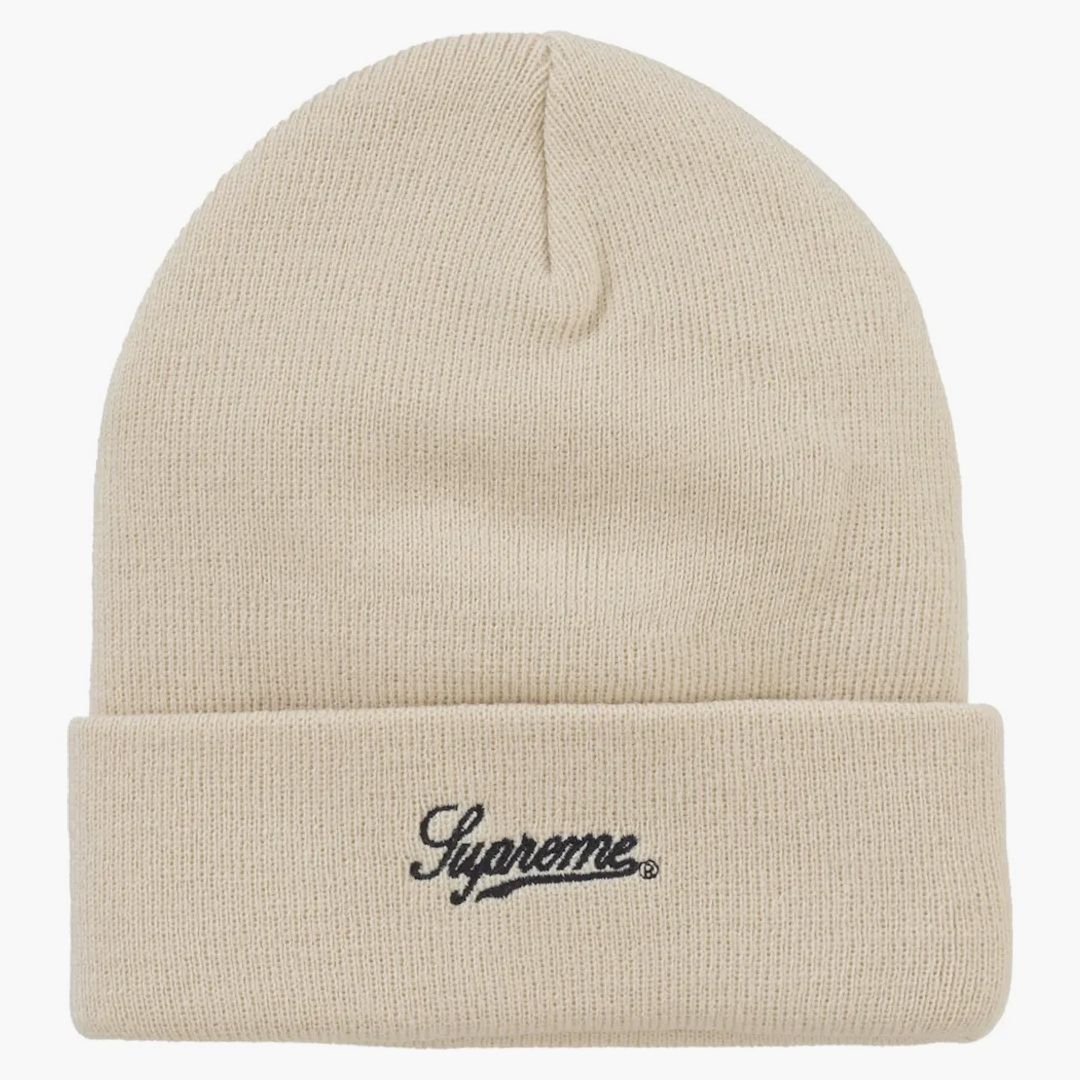 Supreme M.o.p. Beanie Natural