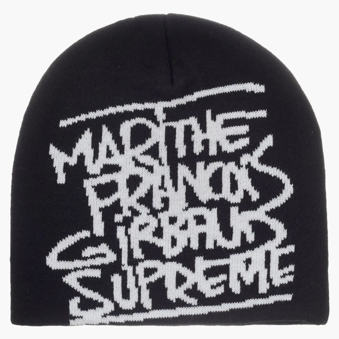 Supreme Marithé + François Girbaud Beanie Black