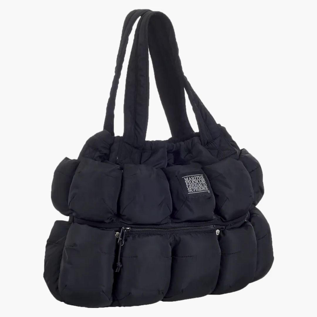 Supreme Marithé + François Girbaud Pokachu Puffer Tote Bag Black