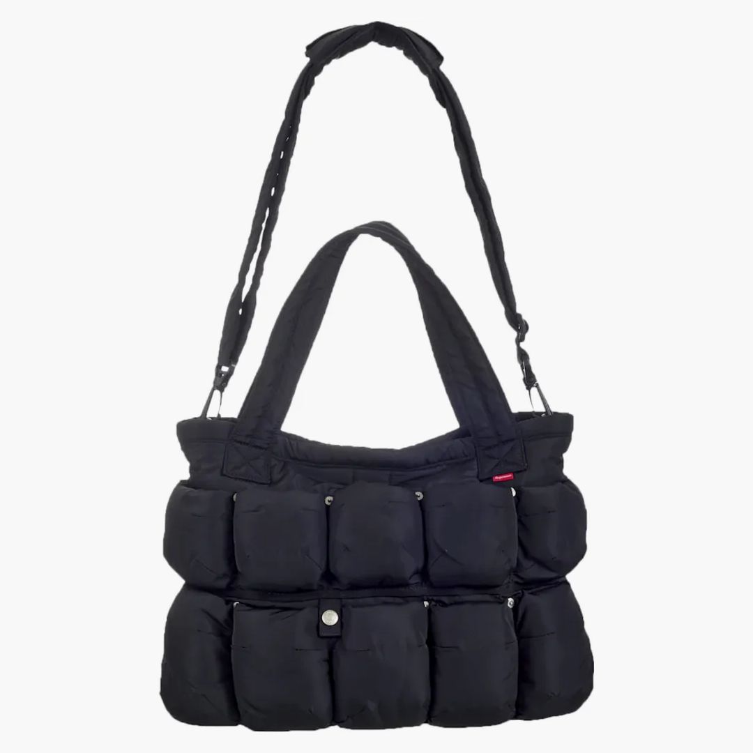 Supreme Marithé + François Girbaud Pokachu Puffer Tote Bag Black