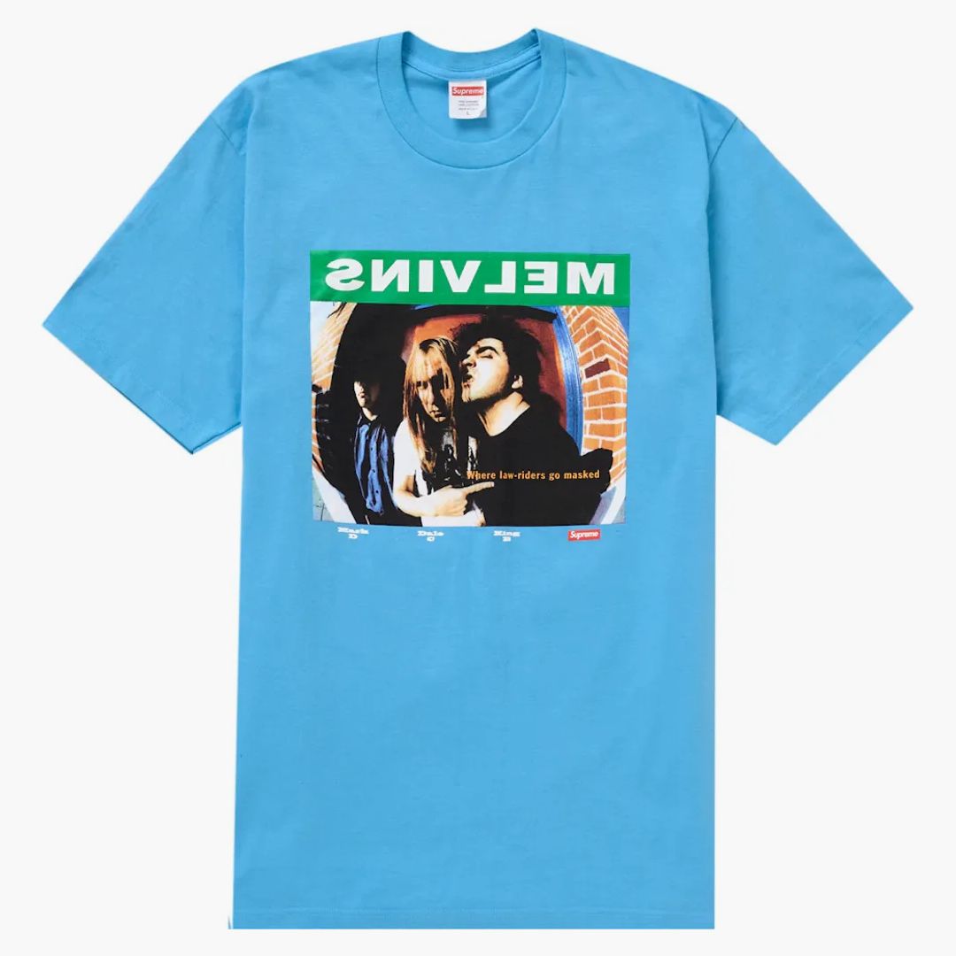 Supreme Melvins Prick Tee Bright Blue