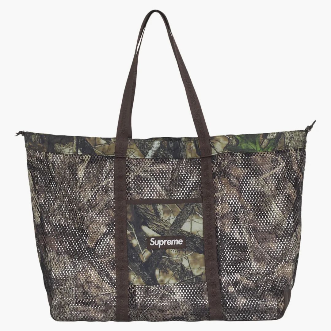 Supreme Mesh Tote Bag Truetimber Kanati Camo