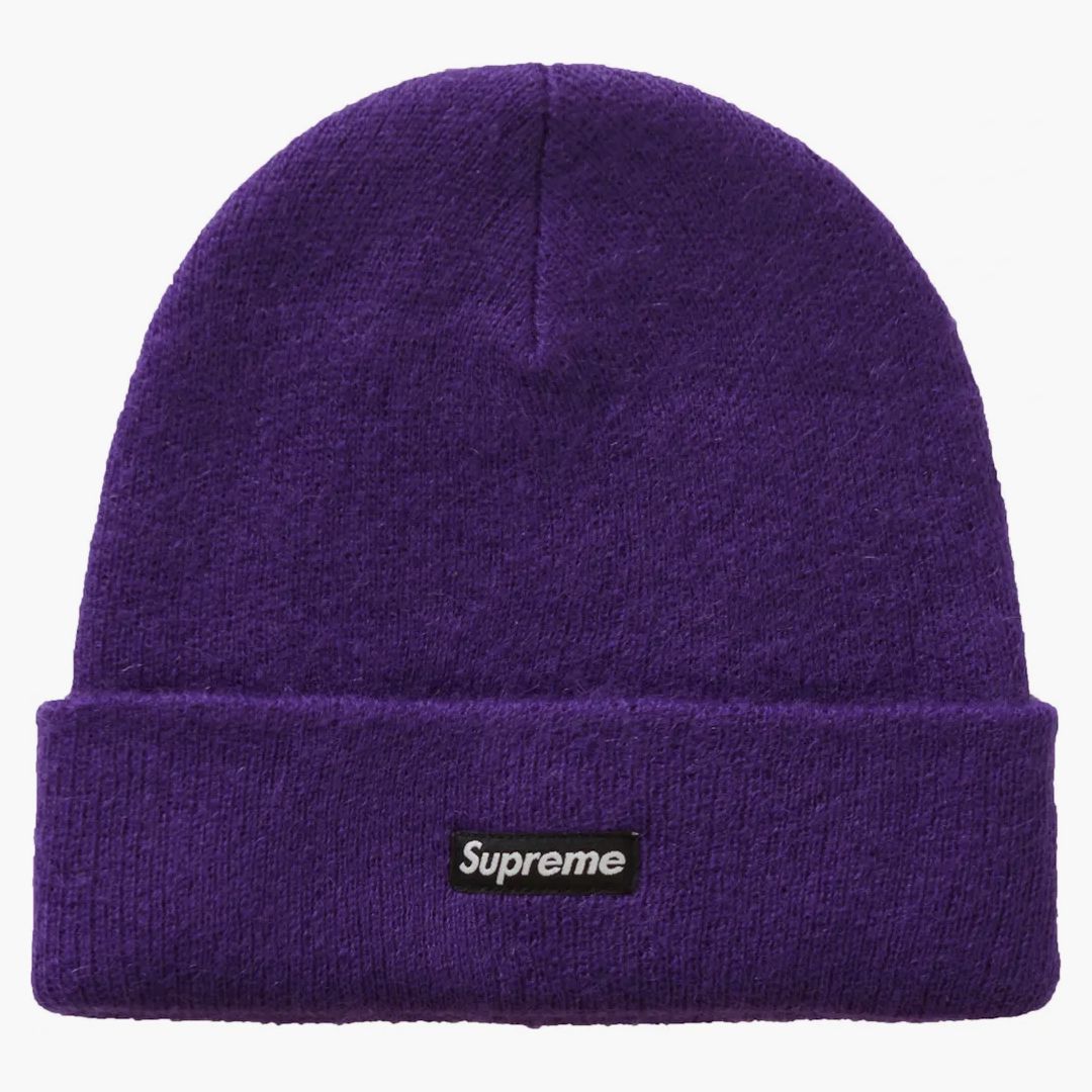 Supreme Mohair Beanie (fw20) Bright Purple
