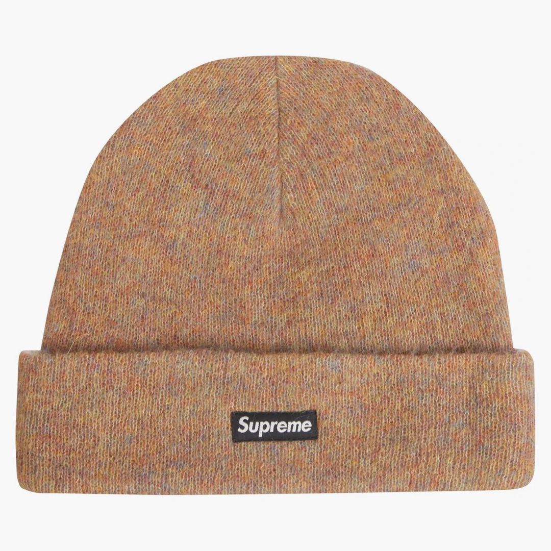 Supreme Mohair Beanie (fw22) Sand