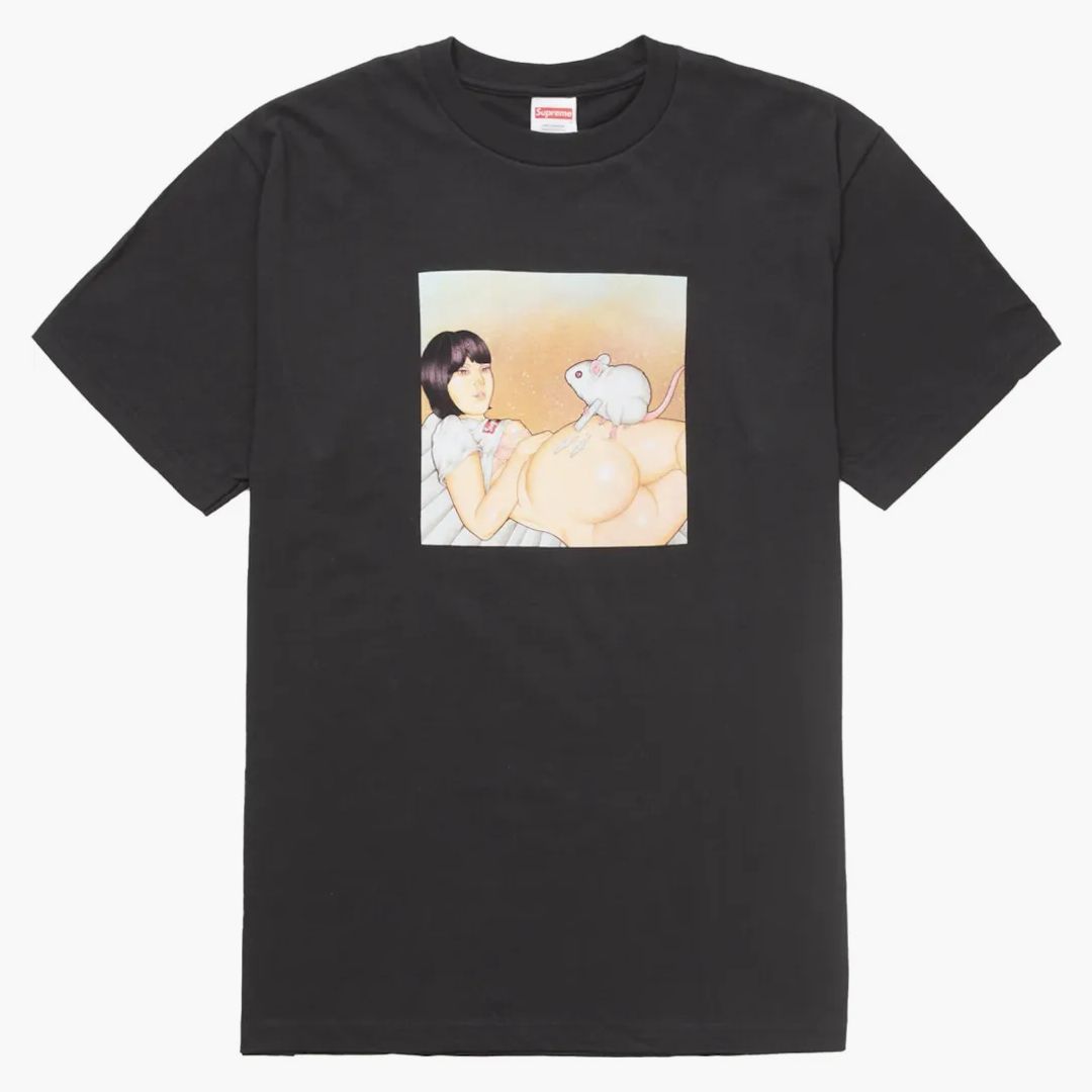 Supreme Mouse Tee (ss25) Black