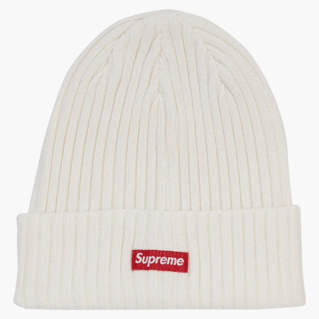 Supreme Overdyed Beanie (ss19) White