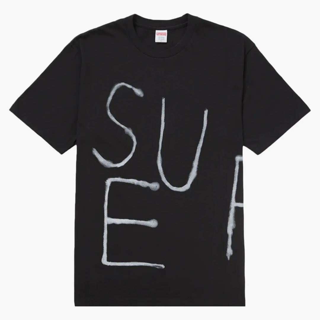 Supreme Painted Tee (ss25) Black
