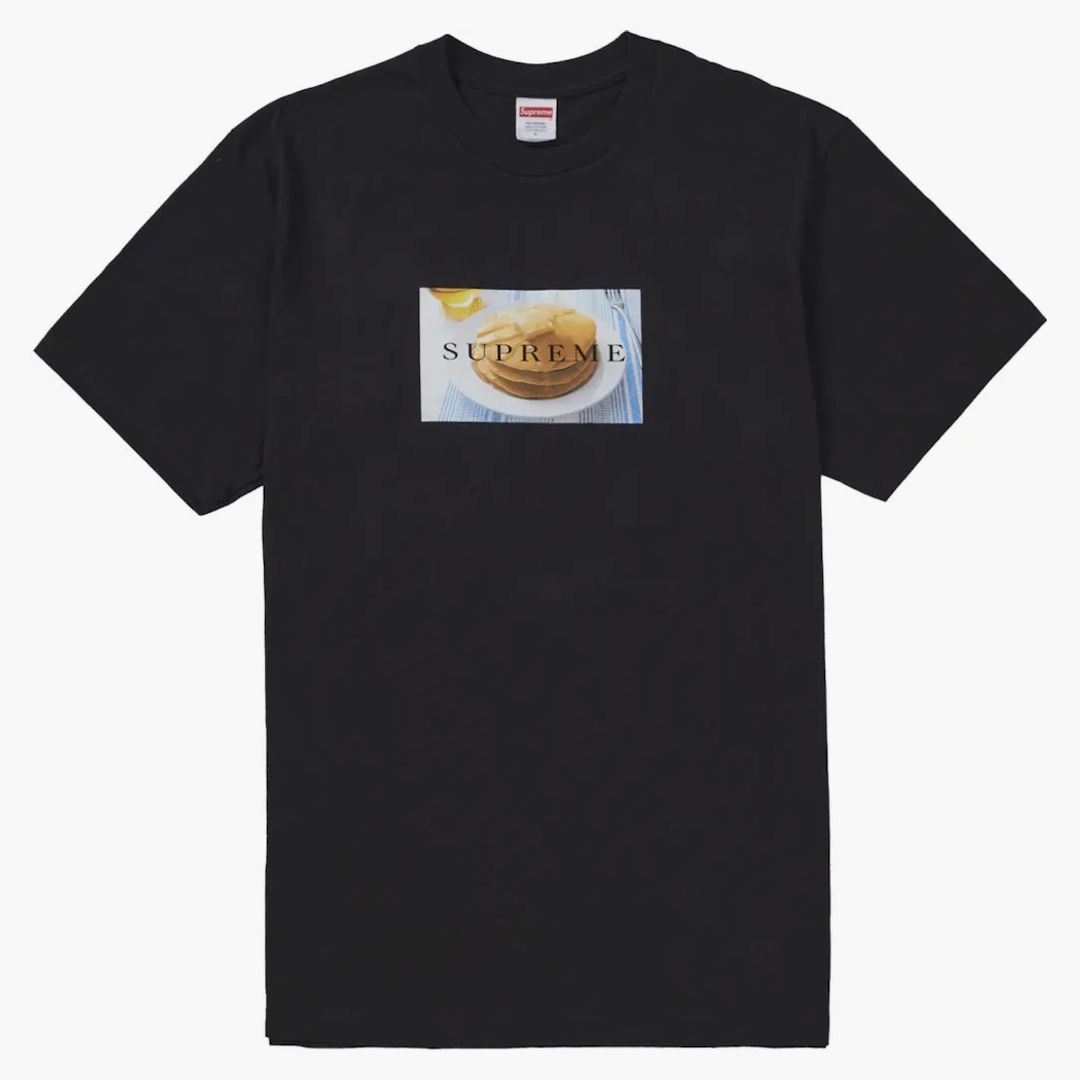 Supreme Pancakes Tee Black