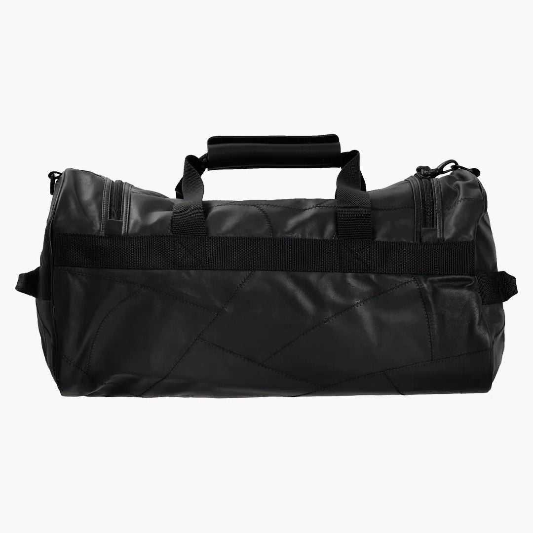 Supreme Patchwork Leather Duffel Bag Black