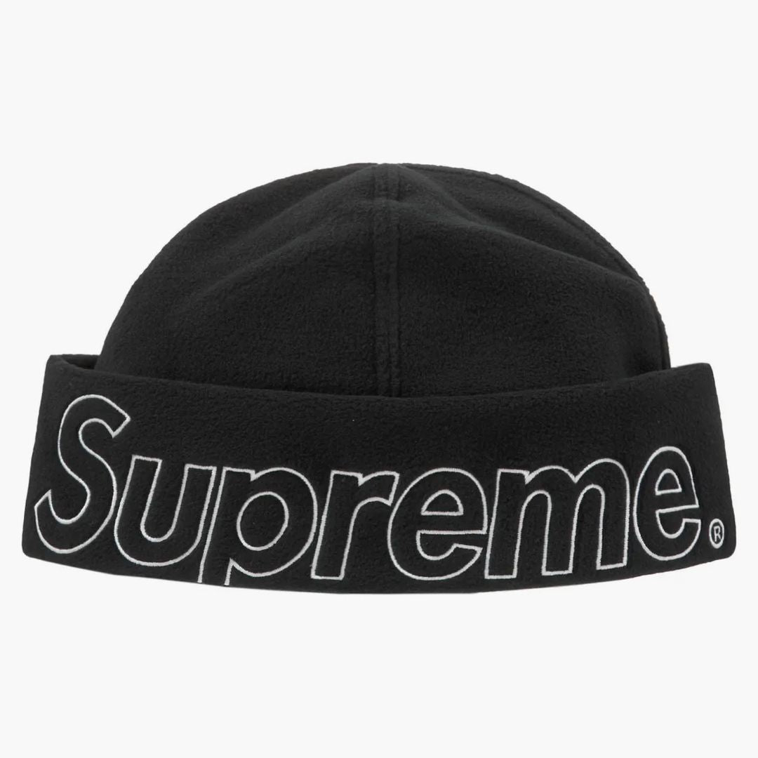 Supreme Polartec Beanie (fw23) Black