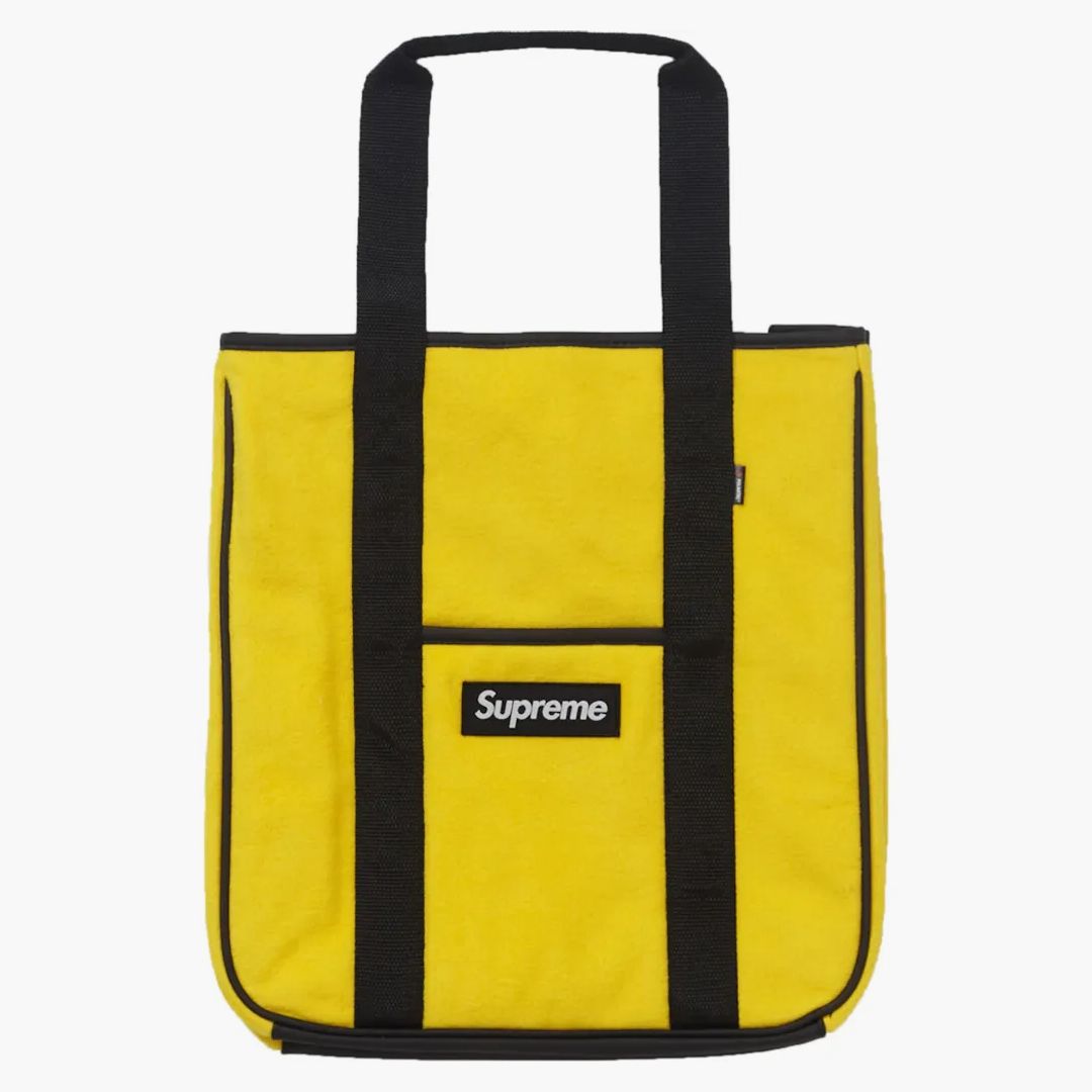 Supreme Polartec Tote Yellow
