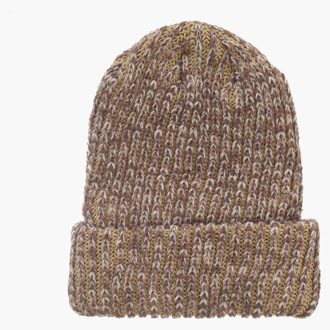 Supreme Rainbow Loose Gauge Beanie Tan