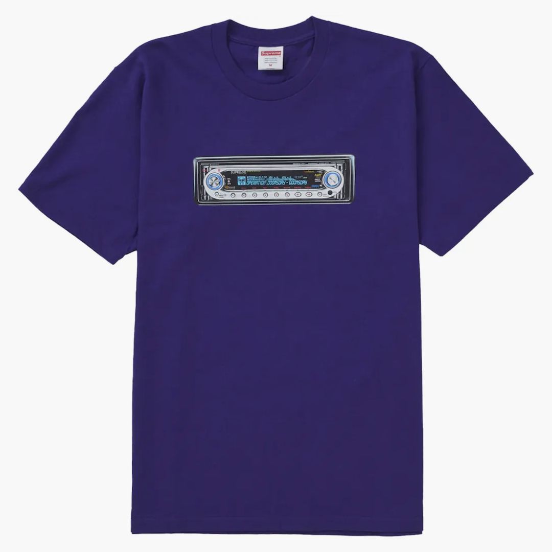 Supreme Receiver Tee Purple