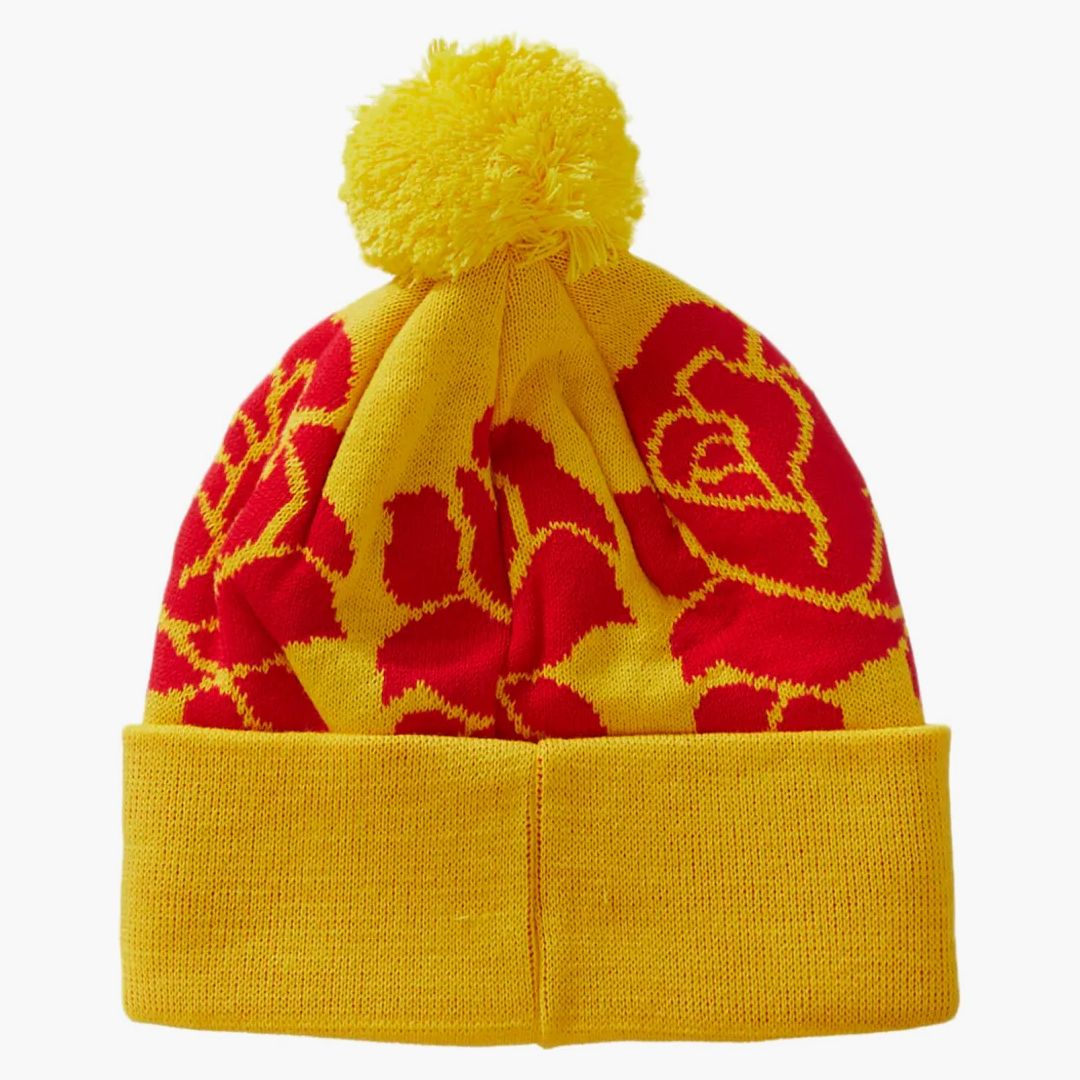 Supreme Rose Beanie Yellow