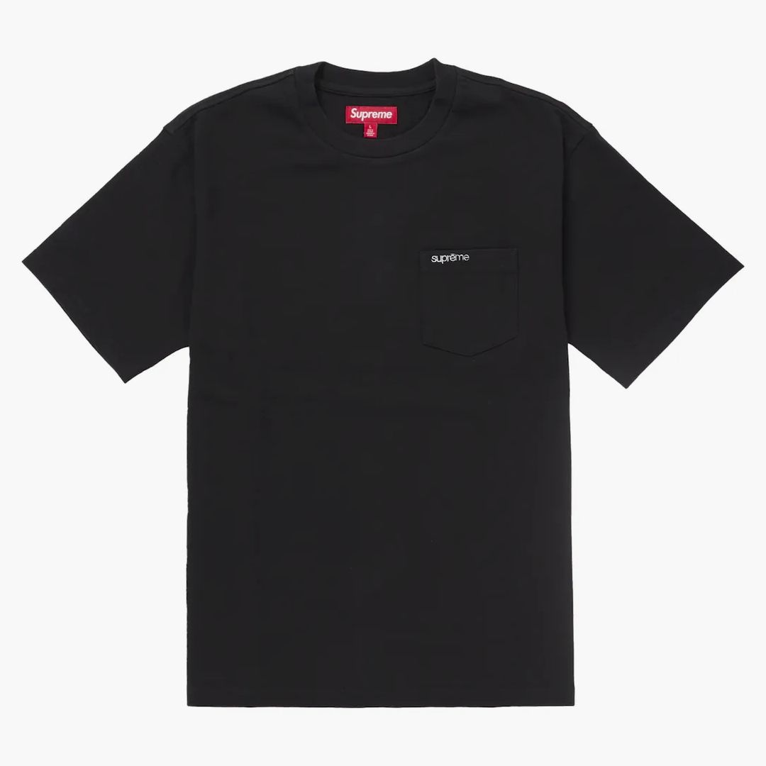 Supreme S/s Pocket Tee (ss25) Black