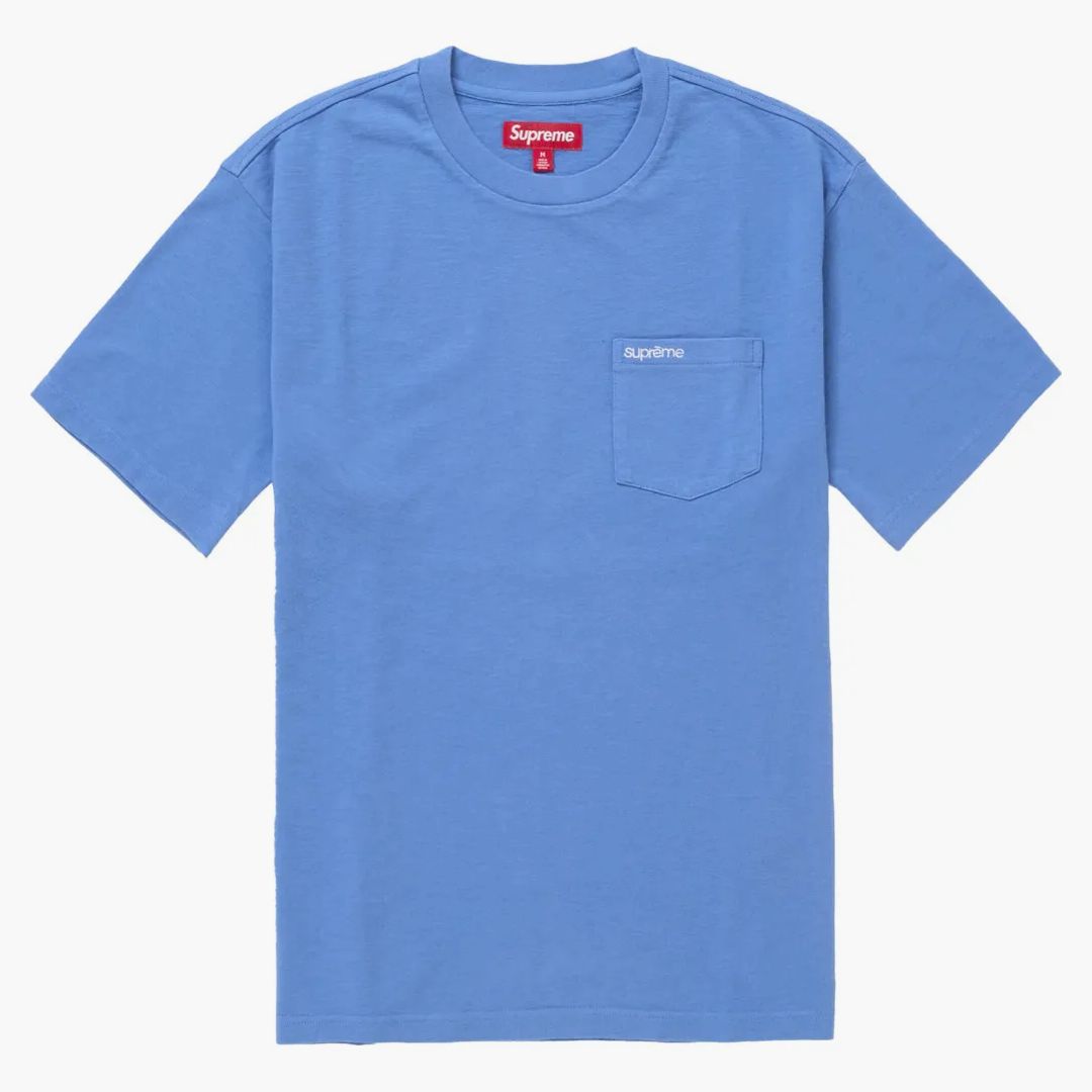 Supreme S/s Pocket Tee (ss25) Blue