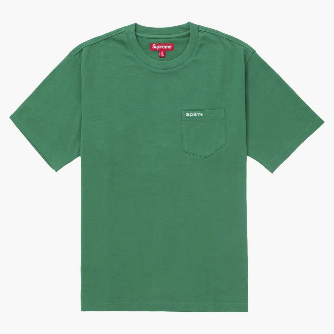 Supreme S/s Pocket Tee (ss25) Green