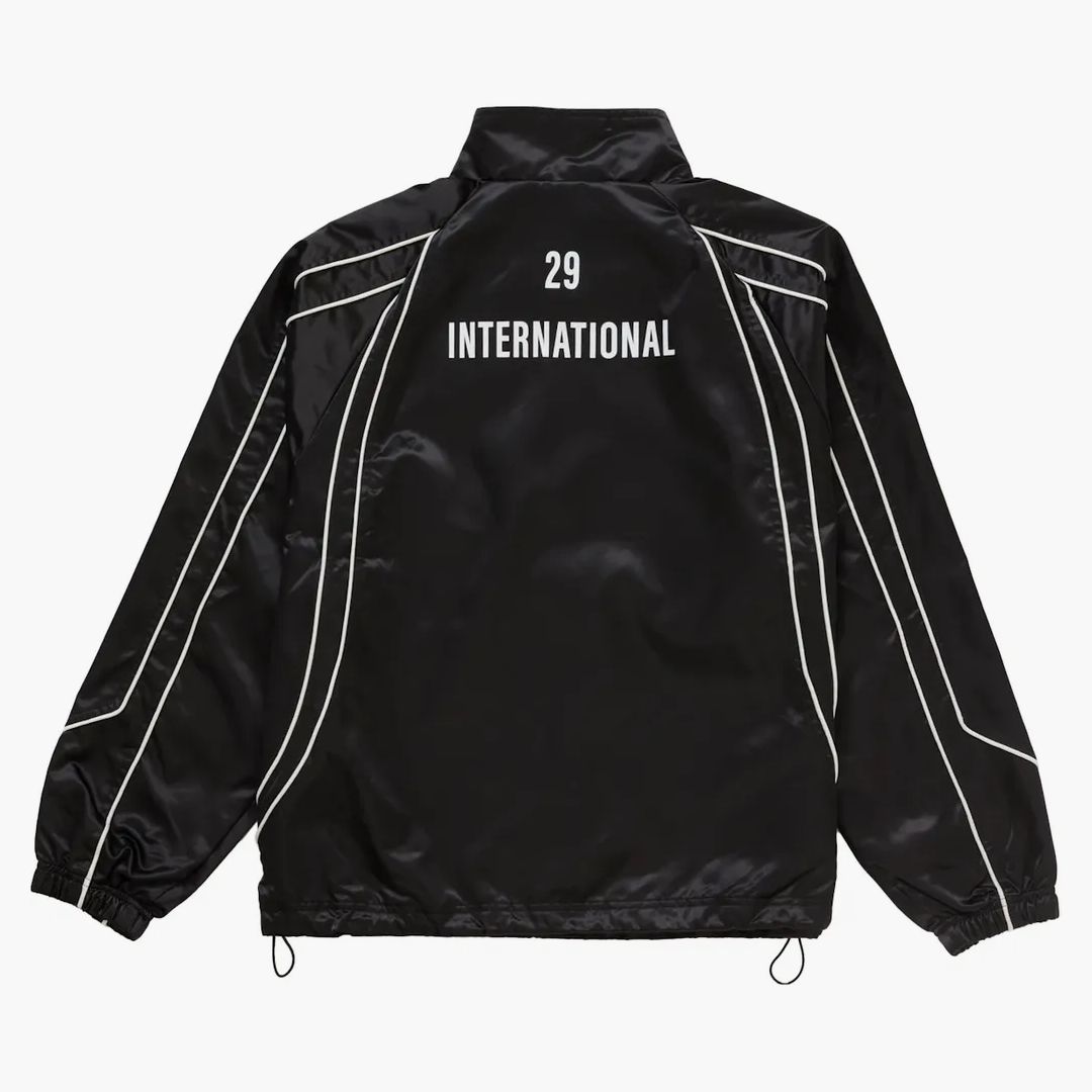 Supreme Satin Piping Pullover Black