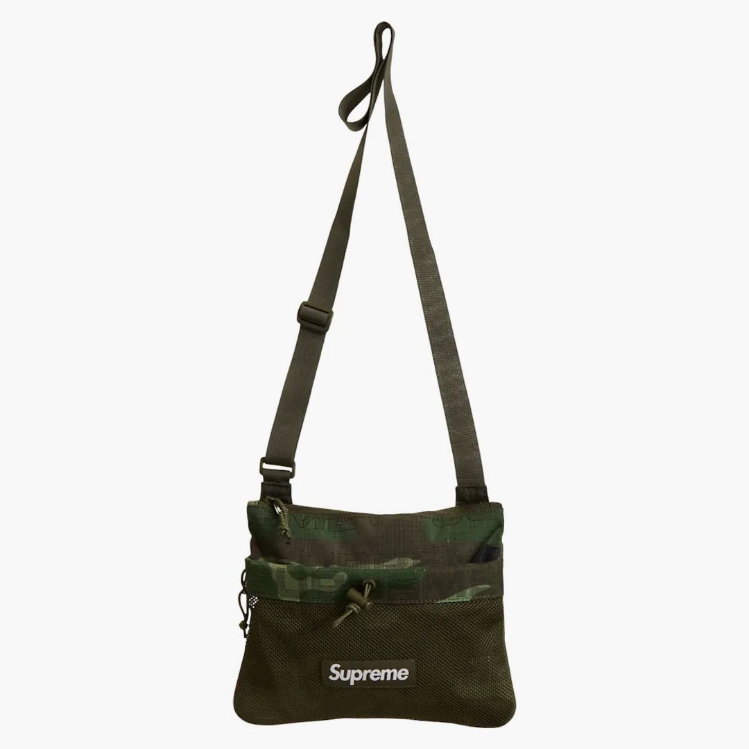 Supreme Side Bag Woodland Camo
