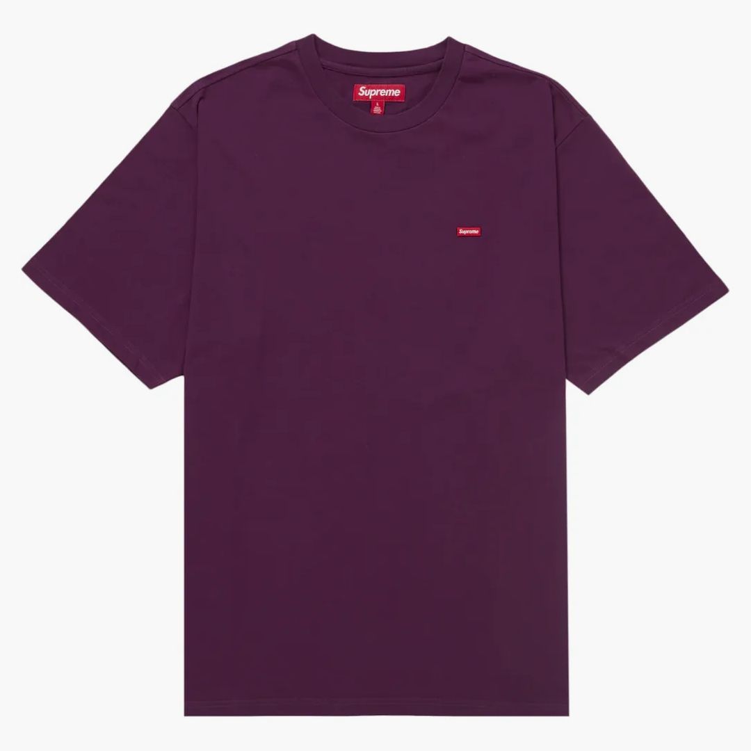 Supreme Small Box Tee (ss25) Dark Purple