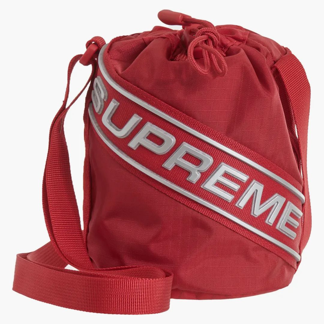 Supreme Small Cinch Pouch Red