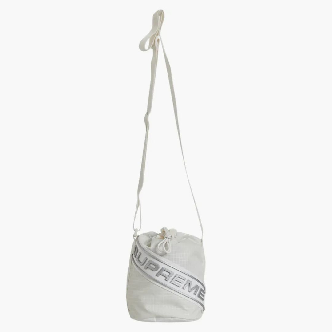 Supreme Small Cinch Pouch White