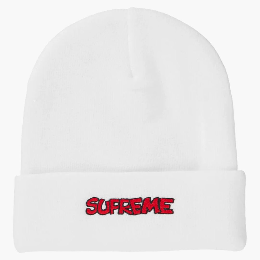Supreme Smurfs Beanie White