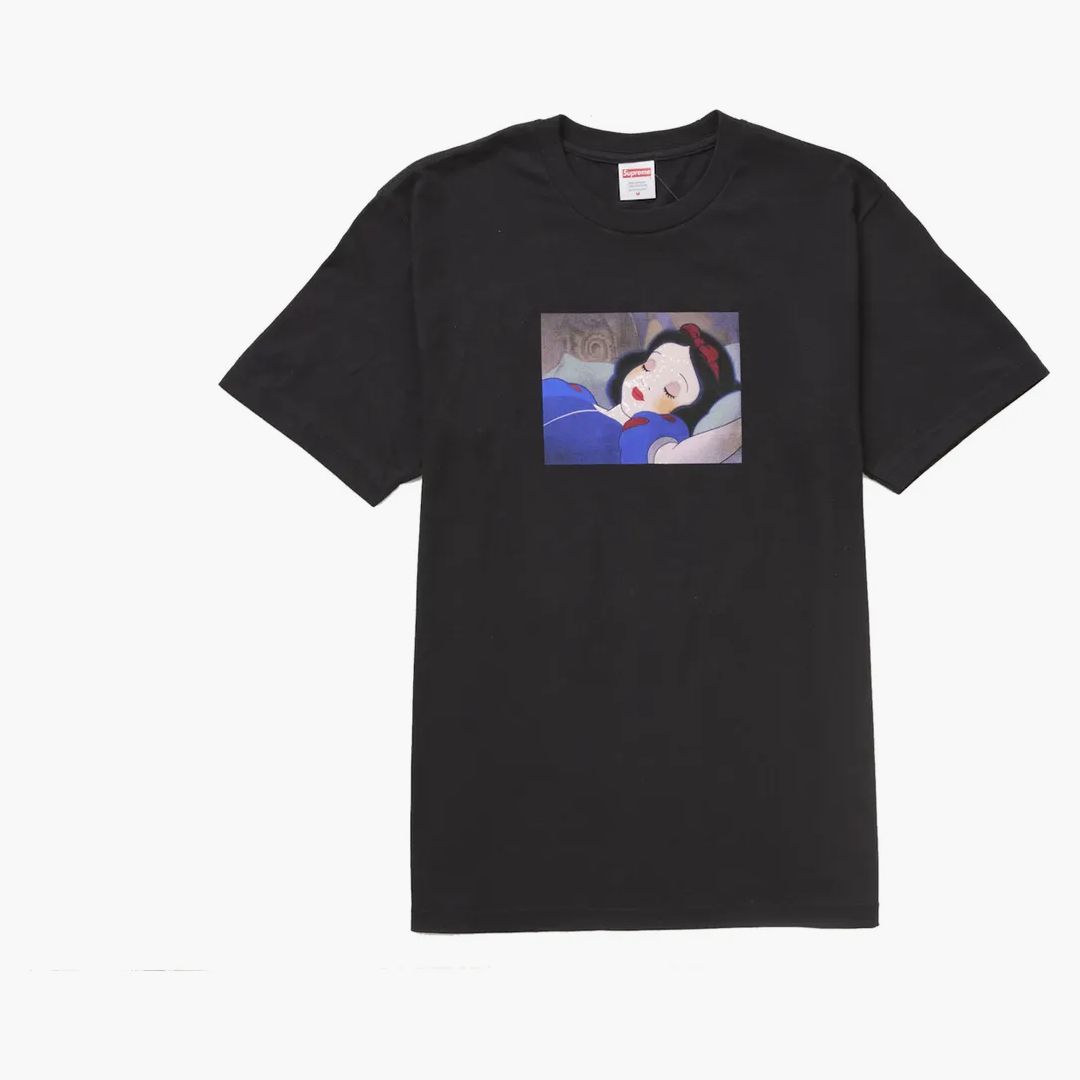 Supreme Snow White Tee Black