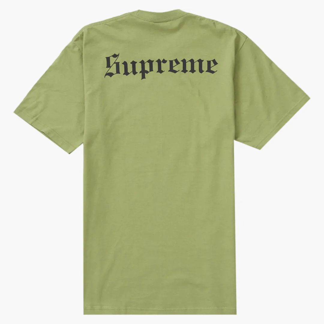 Supreme Snow White Tee Moss