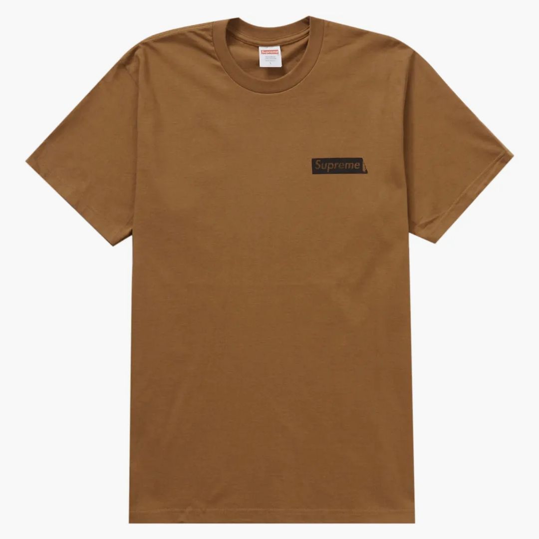 Supreme Static Tee Brown