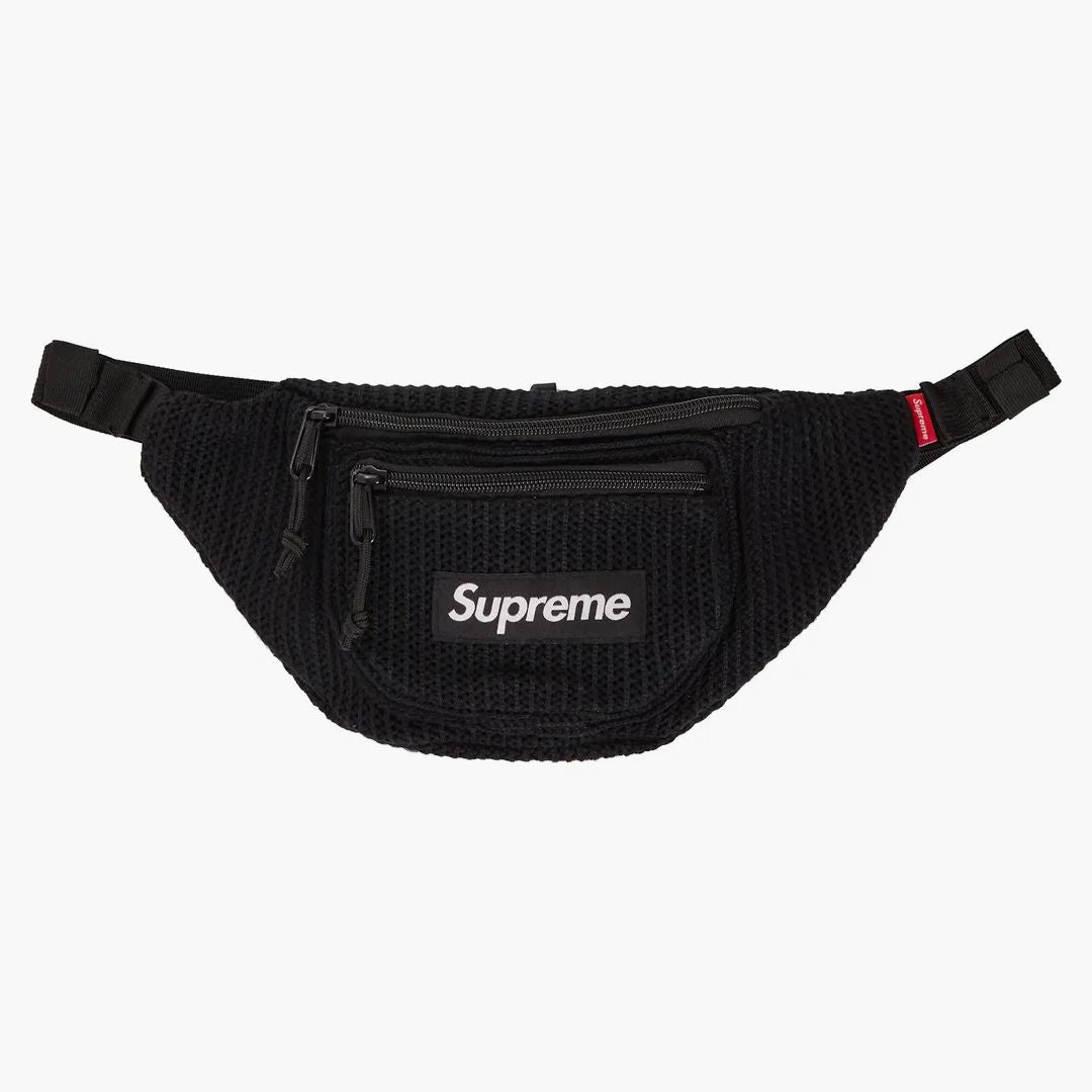 Supreme String Waist Bag Black