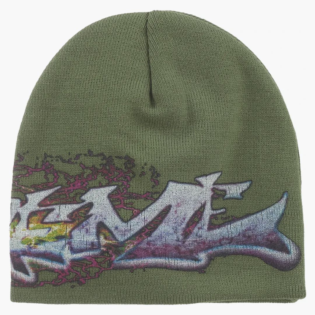 Supreme Tag Beanie (fw25) Green