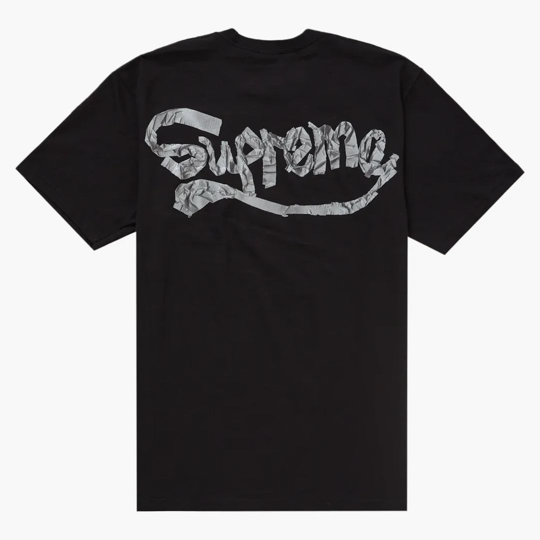 Supreme Tape Tee Black