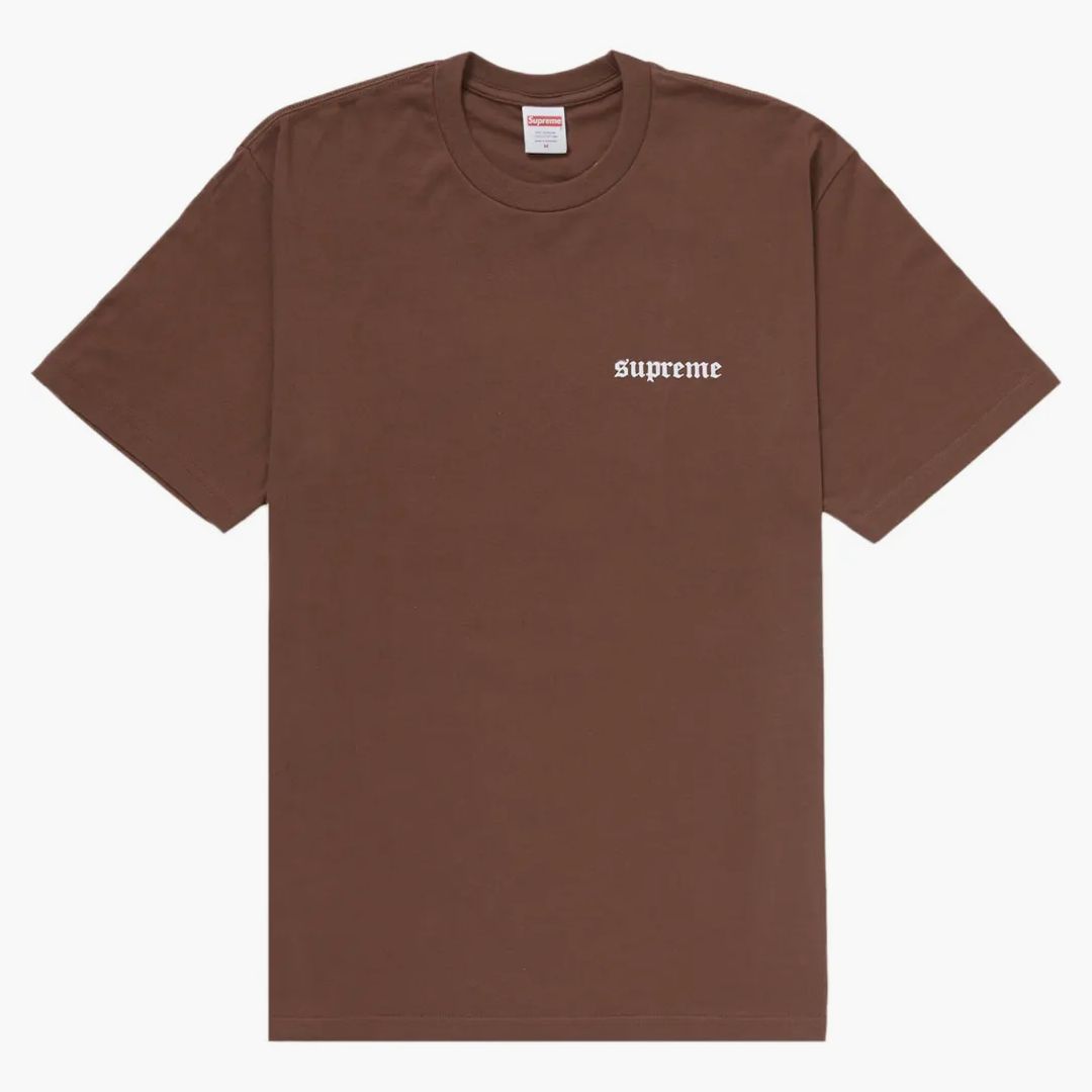 Supreme Target Tee Brown