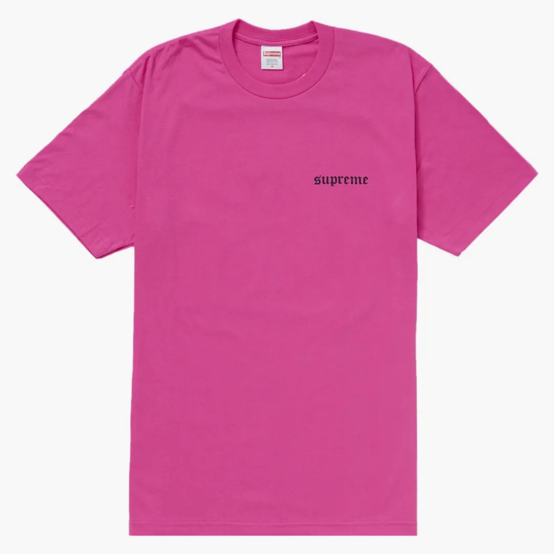 Supreme Target Tee Fuchsia