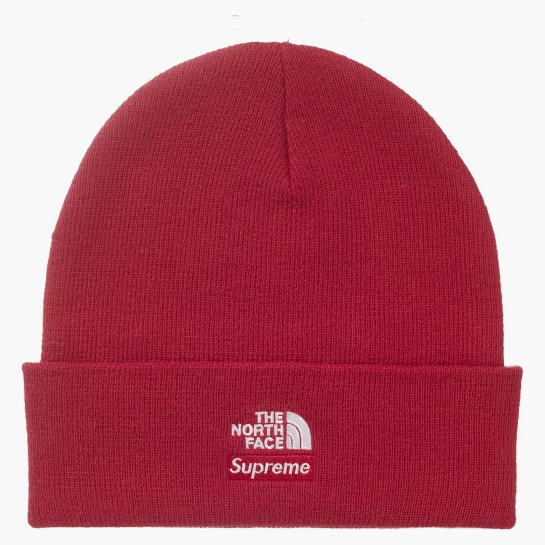 Supreme The North Face Beanie (fw24) Red