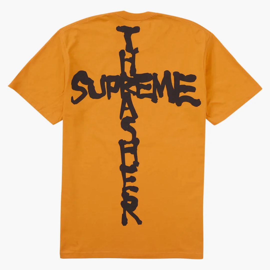 Supreme Thrasher Cross Tee Orange