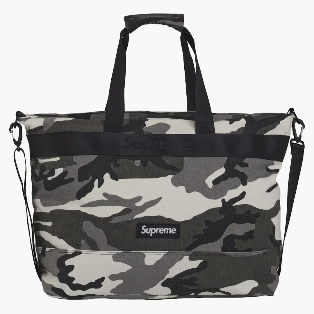 Supreme Tote Bag Snow Camo