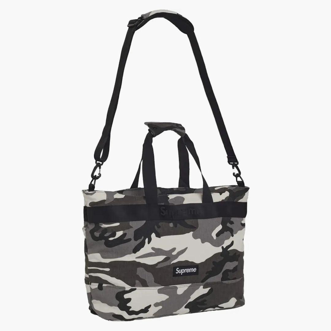 Supreme Tote Bag Snow Camo