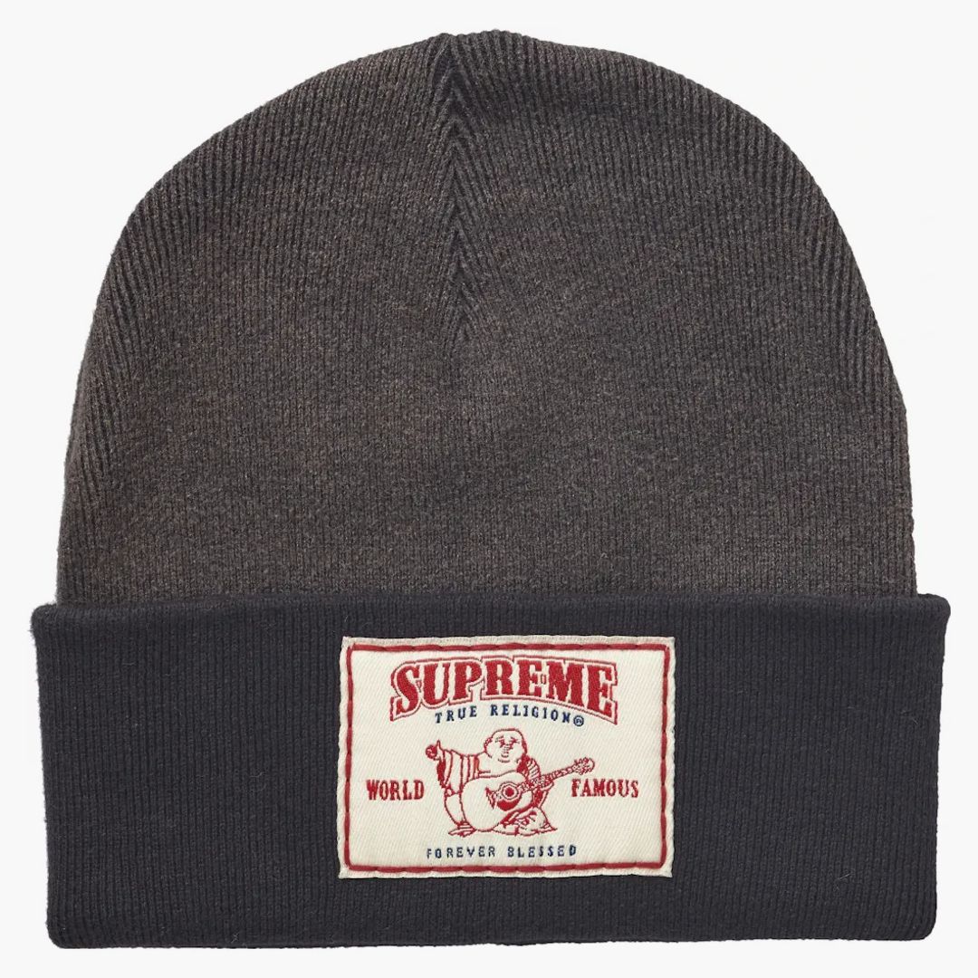 Supreme True Religion Beanie Black