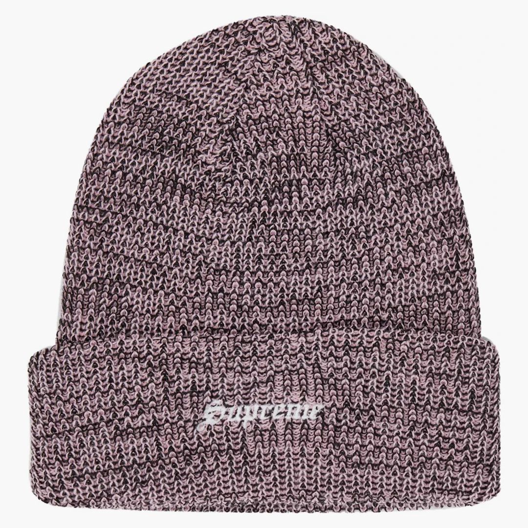 Supreme Twisted Loose Gauge Beanie Pink