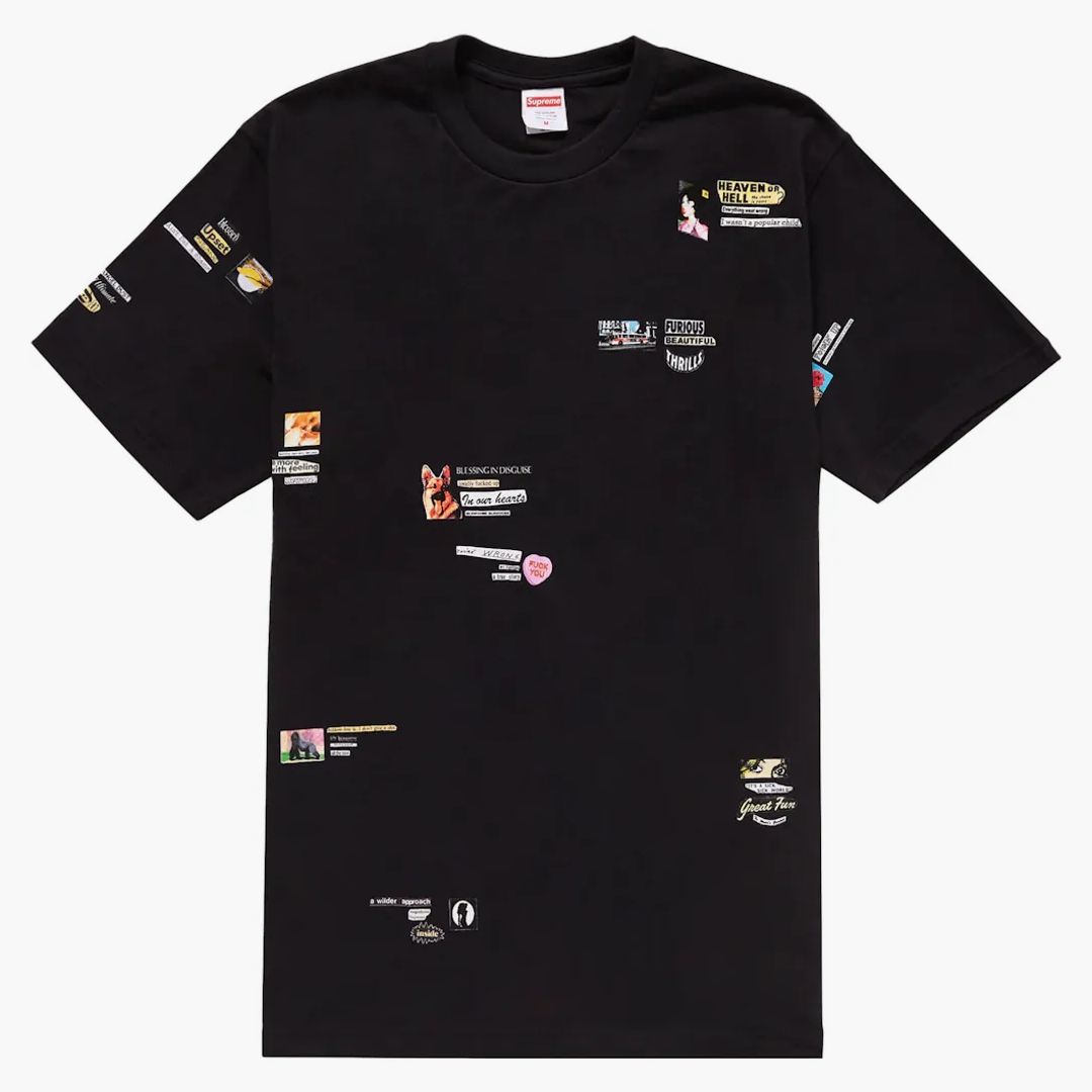 Supreme Upset Tee Black