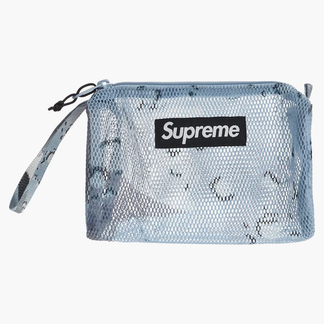 Supreme Utility Pouch (ss20) Blue Chocolate Chip Camo