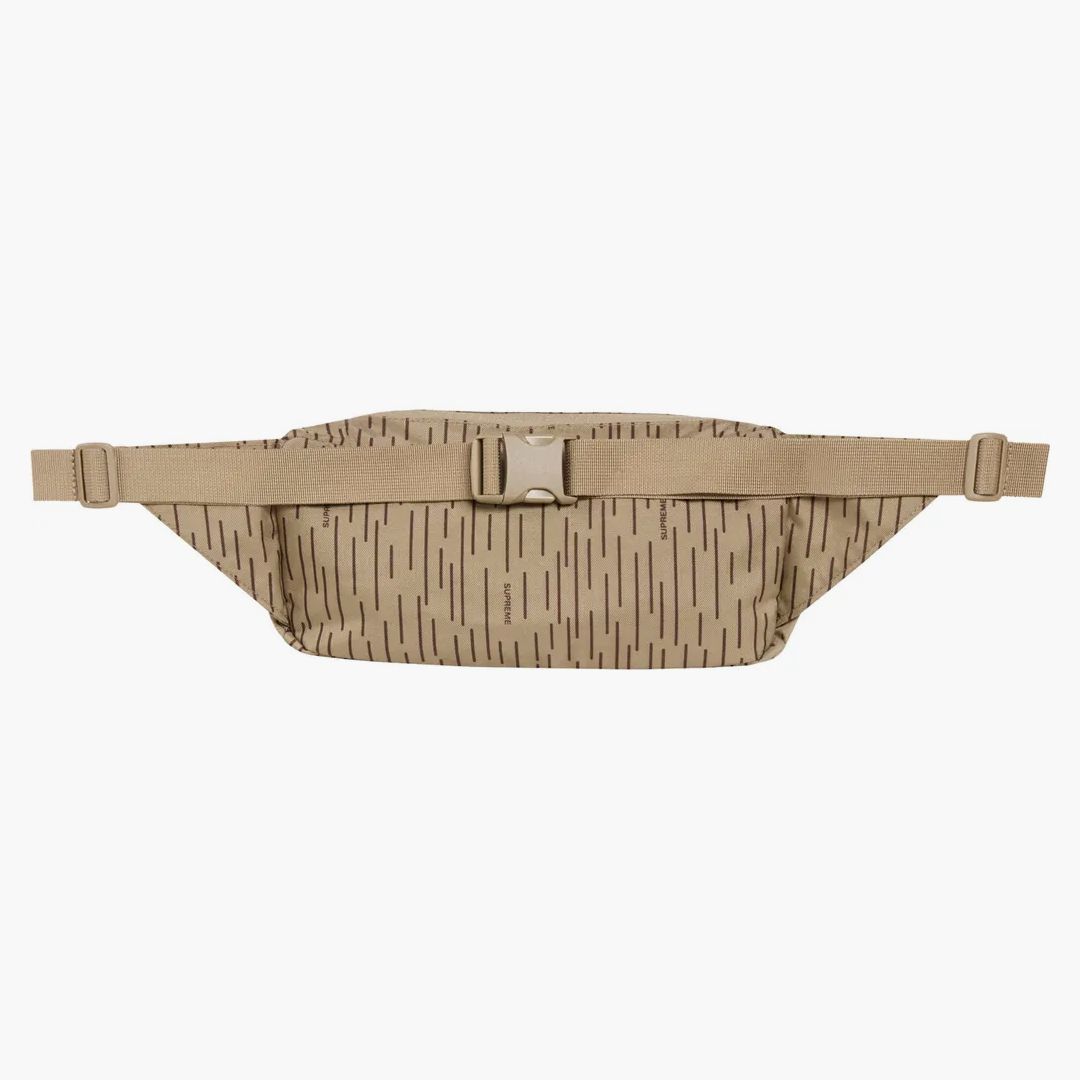Supreme Waist Bag (fw24) Tan Raindrop