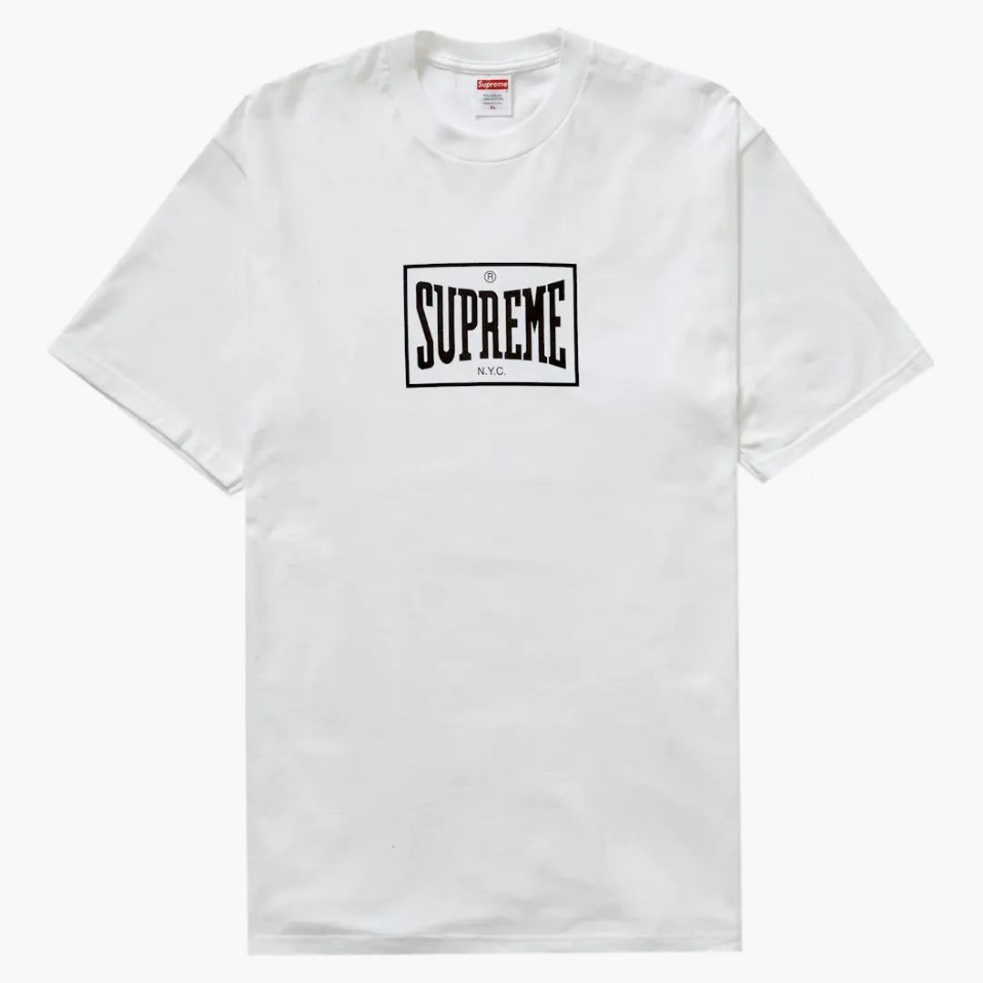 Supreme Warm Up Tee White