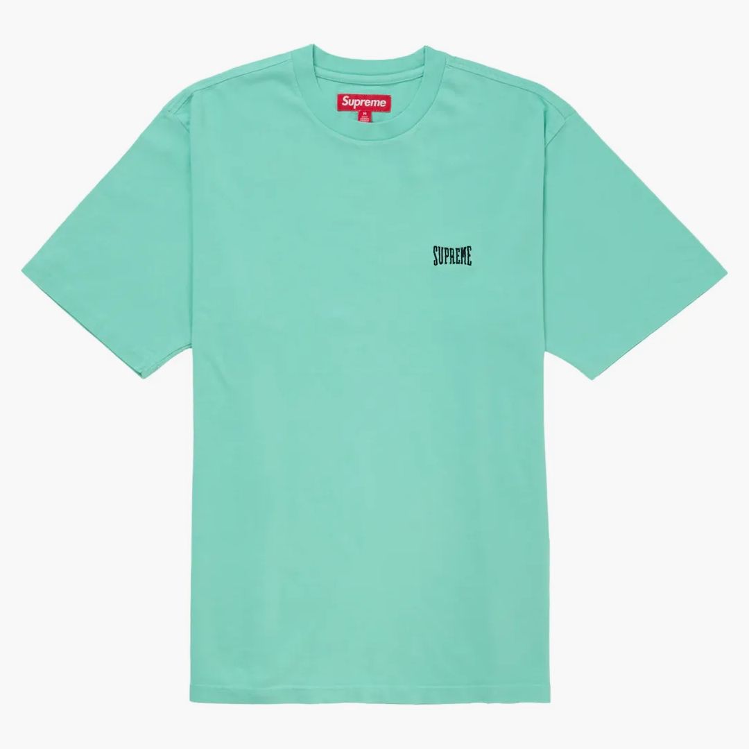 Supreme Warm Up Washed S/s Top Green