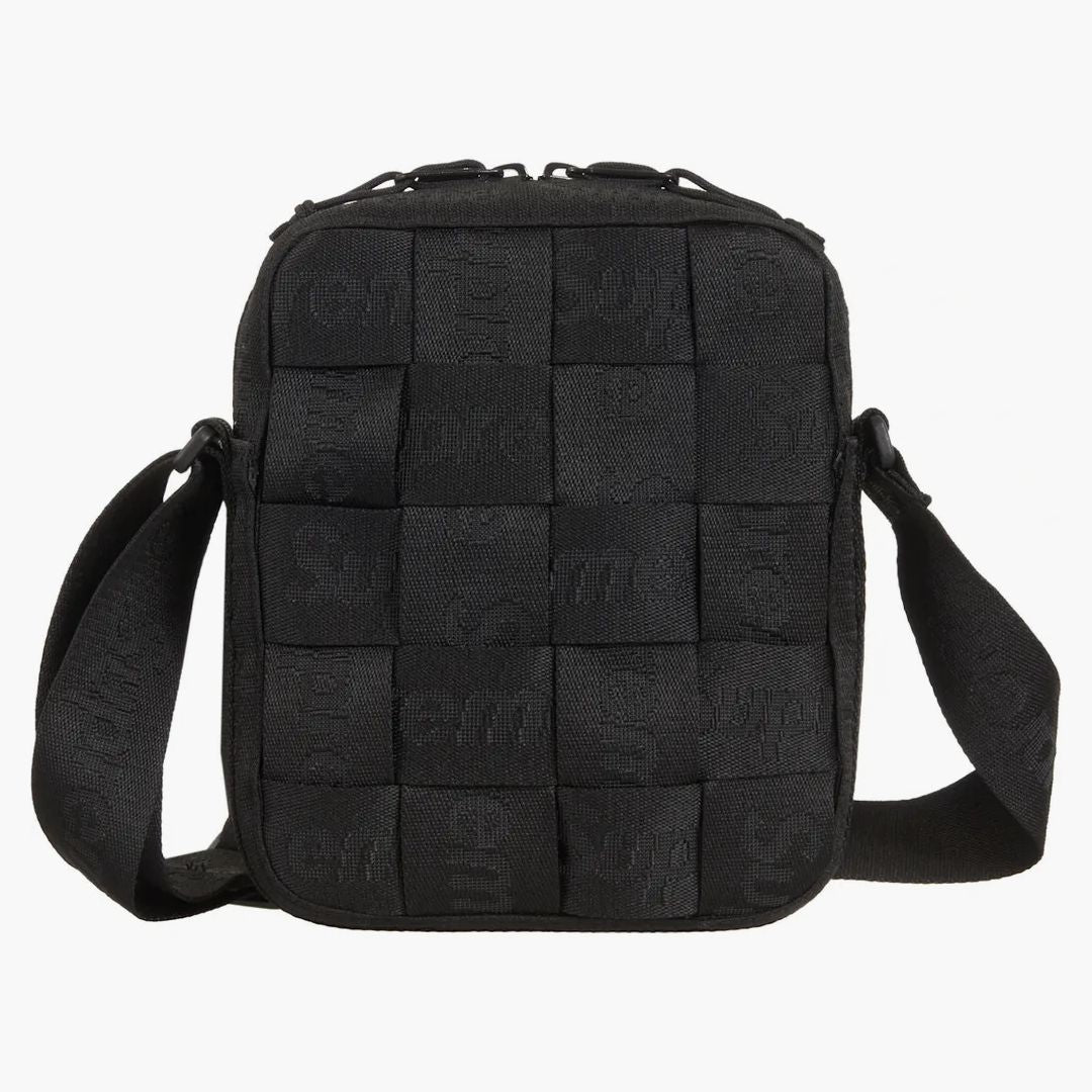 Supreme Woven Shoulder Bag Ss24 Black