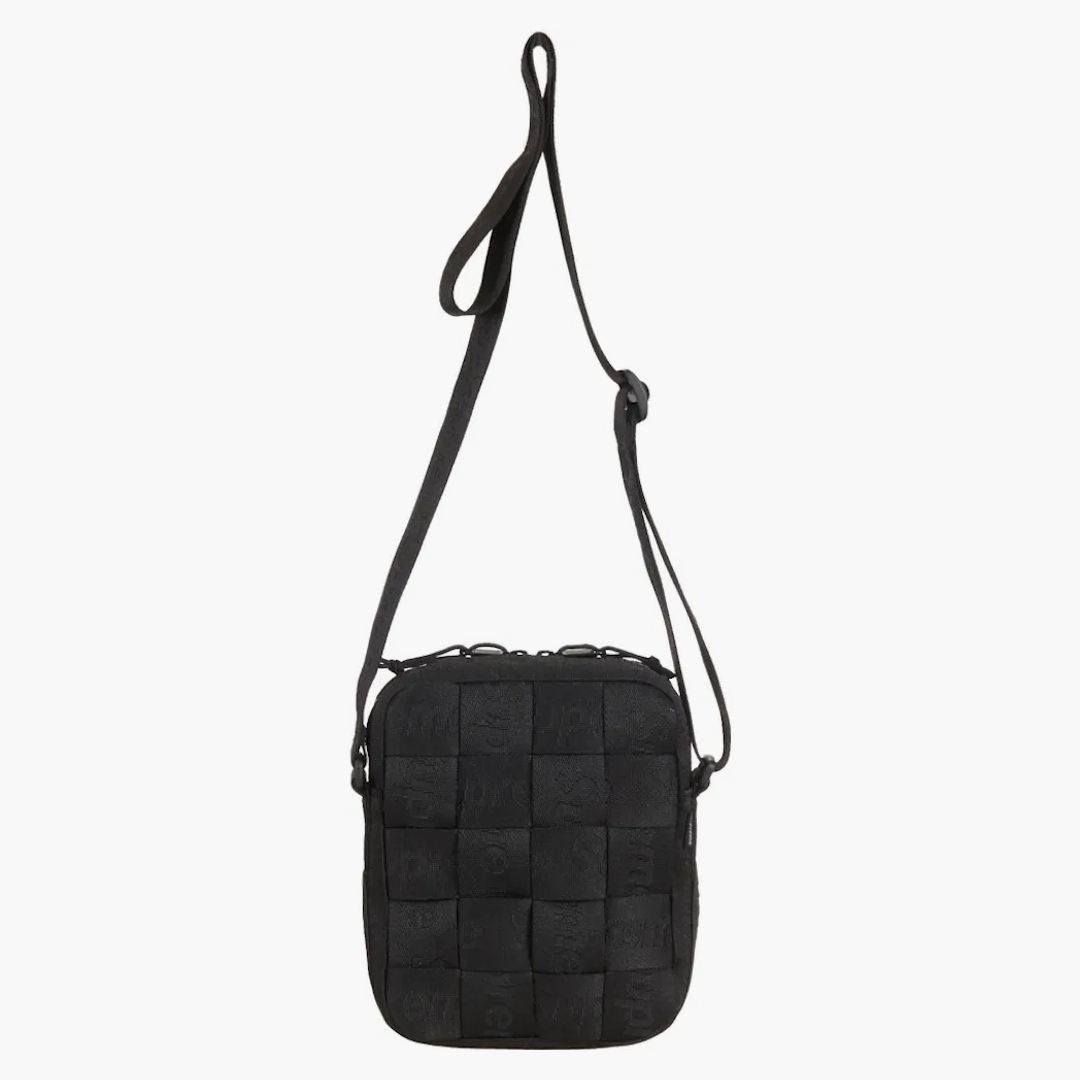 Supreme Woven Shoulder Bag Ss24 Black